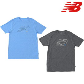 あす楽 NB ニューバランス トレーニングティーシャツ Sport Essentials ヘザーテックグラフィックショートスリーブTシャツ MT41071 nb24ss