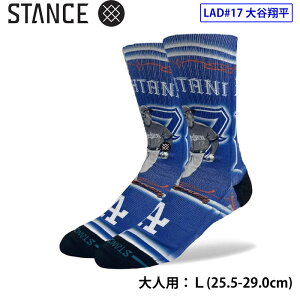�����y STANCE �X�^���X �J�W���A���\�b�N�X �N���[�\�b�N�X ��J�ĕ� �h�W���[�X MLB���F OHTANI CARTOON CREW UNISEX A556B24OHT sta25ss