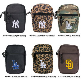あす楽 イーカム MLB メジャーリーグ ミニショルダーバッグ ストラップ球団ロゴデザイン SD120