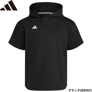 y W adidas AfB_X g[jOp[J[ M BASEBALL DUGOUT S/S p[J[ ubN JRY93-IS9767 adi25fw