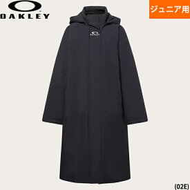 あす楽 OAKLEY オークリー ジュニア用 ロングコート ベンチコート 撥水 防風 裏起毛 中綿 インサレーションコート YTR LONG COAT 10.0 FOA408315 oak25fw