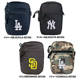 あす楽 イーカム MLB メジャーリーグ ミニショルダーバッグ ヤンキース ドジャース パドレス ストラップ球団ロゴデザイン SD130
