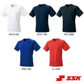 SSK VネックTシャツ 無地 BT2260 ssk17fw