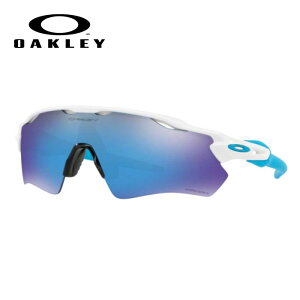 y OAKLEY I[N[ TOX RADAR EV PATH POLISHED WHITE PRIZM SAPPHIRE OO9208-5738