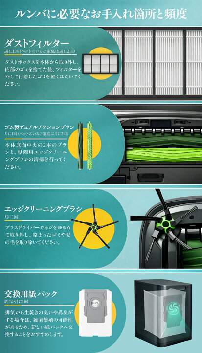 楽天市場】【100円OFFクーポン】【楽天1位】 ルンバ S9+ と互換性の 