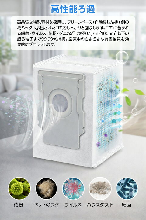 楽天市場】【楽天1位】 ルンバ 紙パック i3+ i7+ i5+ j7+ s9+ j9+ e5 