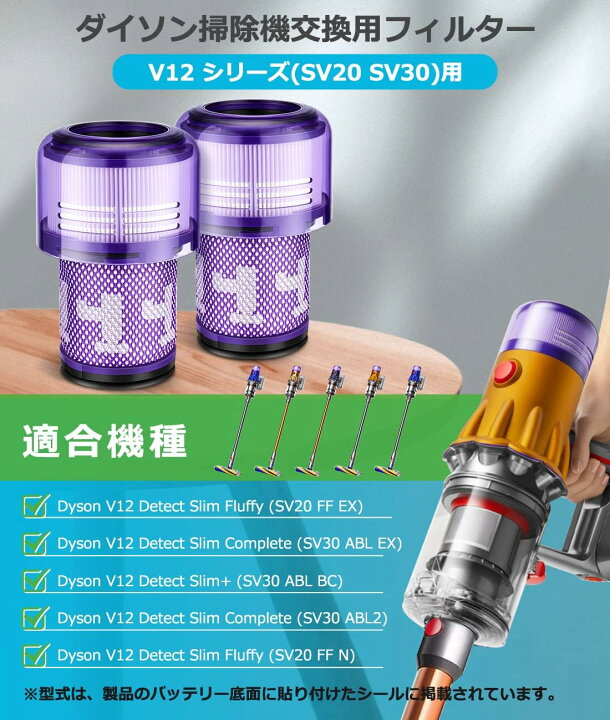 楽天市場】【特典・クーポン配布中！】ダイソン 掃除機 V12 フィルター 