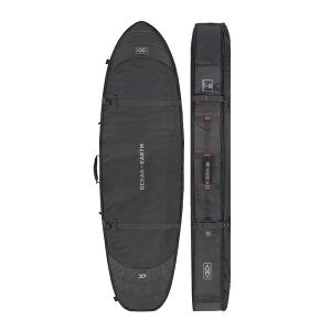 O&E HYPA FISH/SHORT TRAVEL COVER 7.6ft�b2 BOARDS Black 2�{�p �I�[�V�����A���h�A�[�X �{�[�h�P�[�X �t�B�b�V�� �V���[�g �{�[�h �n�[�h�P�[�X