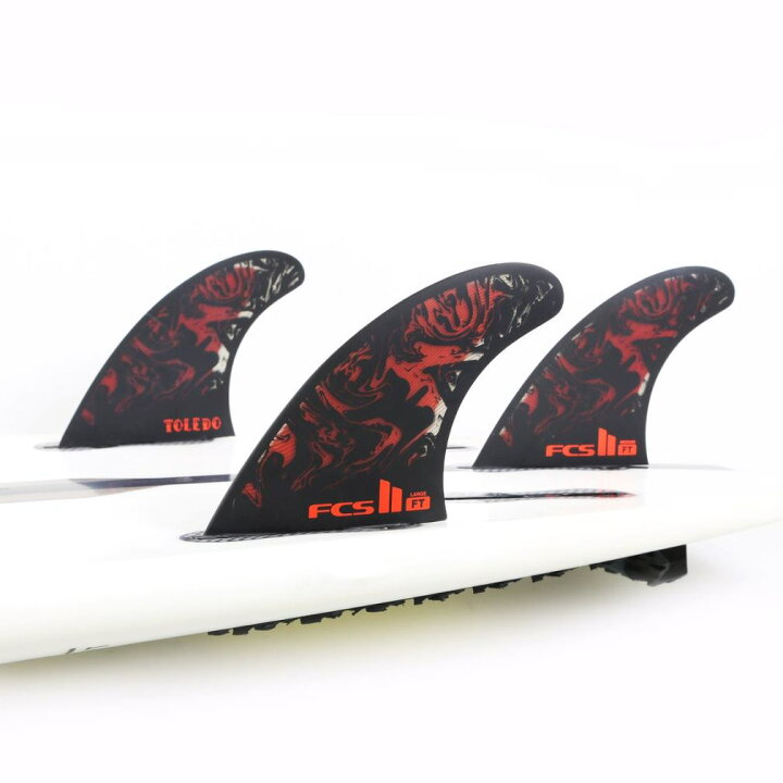 楽天市場】【FCS2 フィン】FCS2 FILIPE TOLEDO AIR CORE TRI FIN BLACK 