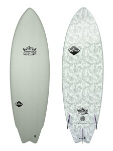 SOFTECH THE TRIPLET 5'8 SOFTBOARD 【2022 ソフテック】 サーフボード SURFBOARD ソフトボード 送料無料