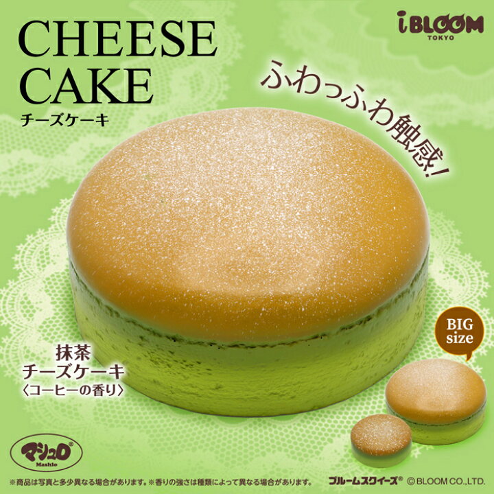 楽天市場】ブルーム スクイーズ チーズケーキ(箱入) 抹茶 : basicbag 