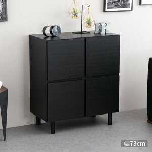 Lrlbg VFt I ؐ EbhbN `FXg [I X {I t 73cm ROCA CABINET 73 (MF-BK) ISSEIKI