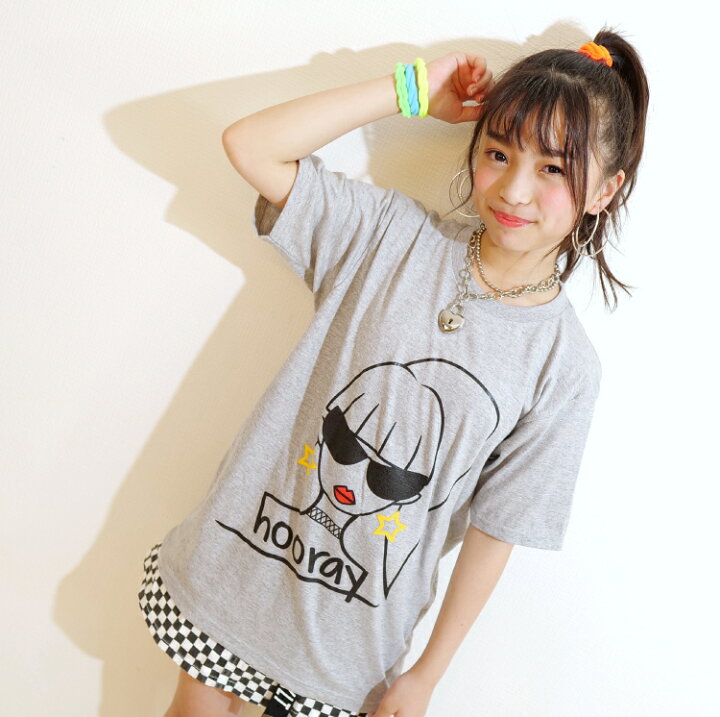韓国 ファッション キッズ tシャツ 女の子 半袖 おしゃれ 可愛い フーレイのガールズデザインTシャツ ダンス 衣装 ガールズ 韓国風ファッション kpop ダンス衣装 半そで トップス ジュニア 子供服 130 140 150 160 S M L XL ホワイト グレー ピンク パープル ... USA チアダンス ロゴTシャツ 140cm イエロー