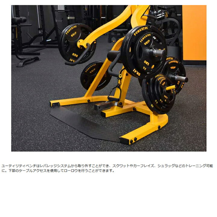 楽天市場】パワーテック レバレッジ システムイエロー【送料込み価格 