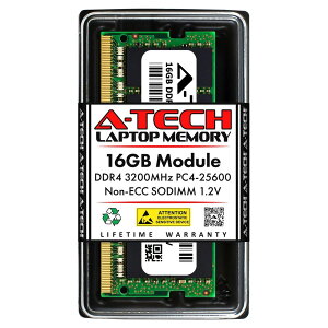 A-Tech 16GB DDR4-3200 PC4-25600 SO-DIMM �m�[�gPC�p ������ �Ή��@��: Dell Inspiron 7500 / Dell Inspiron 5400 Laptop / Dell Inspiron 7501 / Dell Inspiron 5401 / Dell Inspiron 5515 / Dell Inspiron 3501 / Dell Inspiron 7610 / Dell Inspiron 5505 ��