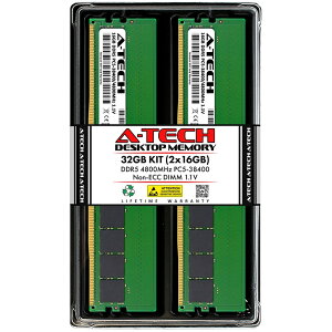 A-Tech 32GB(2x16GB) DDR5-4800 PC5-38400 DIMM �f�X�N�g�b�v�p ������ �Ή��@��: Dell Precision T3660 / HP Z2 G9 Tower Workstation / HP Z2 G9 SFF Workstation / HP Z2 G9 Mini Workstation / Lenovo Legion T7 34IAZ7 / Lenovo Legion T5 26IAB7 ��
