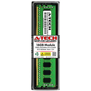 A-Tech 16GB DDR4-2933 PC4-23400R ECC Registered RDIMM 1Rx4 1.2V �T�[�o�[�p ������