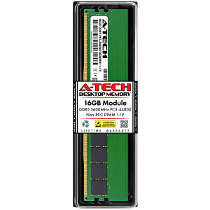 A-Tech 16GB DDR5-5600 PC5-44800 DIMM �f�X�N�g�b�v�p ������ �Ή��@��: Dell EBT2250 Tower Plus / Dell Alienware Area-51 AAT2250 / Dell Alienware Aurora ACT1250 / Dell Alienware Aurora R15 / Dell Alienware Aurora R16 ��