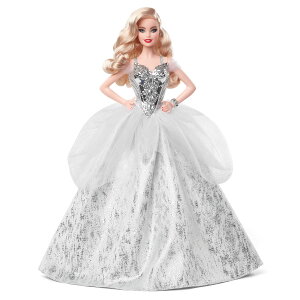 Barbie�o�[�r�[ �V�O�l�`���[ 2021�z���f�[�h�[���i12�C���`�A�u�����h�E�F�[�u�w�A�j �V���o�[�K�E�����p �h�[���X�^���h���^�����ؖ����t��