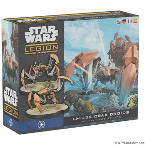 Star Wars: Legion Crab Droid Unit Expansion �p��� �{�[�h�Q�[�� �g���Z�b�g 2�l�p 14�Έȏ�
