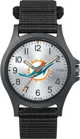 TIMEXタイメックス メンズ NFL Pride 40mm 腕時計 ? Miami Dolphins with Black FastWrap Strap