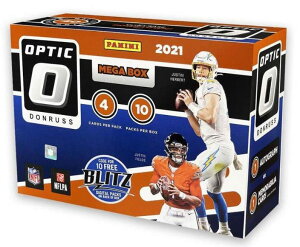 2021 Panini NFL Donruss Optic Football K{bNX 1̒MTC܂̓rAJ[h 40̃g[fBOJ[h