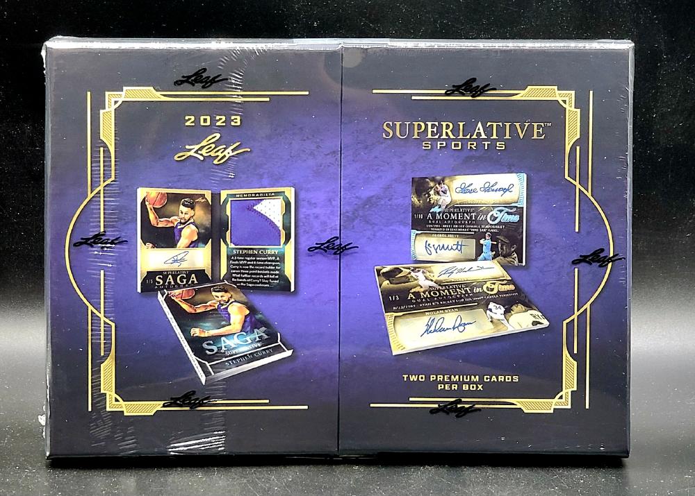 2023 Leaf Superlative Collection Multi Sport Hobby Box メジャーリーグ 並行輸入品