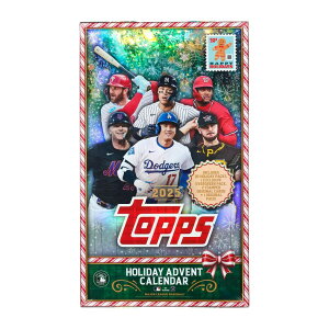 MLB 2025 Topps Holiday Baseball Advent Calendar Box �A�h�x���g�J�����_�[ �{�b�N�X�Z�b�g ���J��