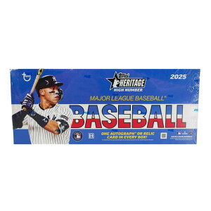MLB 2025 Topps Heritage High Number �x�[�X�{�[�� �z�r�[�{�b�N�X ���J�� �n���N�E�A�[����