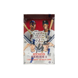 MLB 2026 Topps Series 1 Baseball �z�r�[�{�b�N�X ���J��