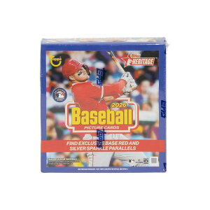 MLB 2026 Topps Heritage �x�[�X�{�[�� ���K�{�b�N�X ���J��