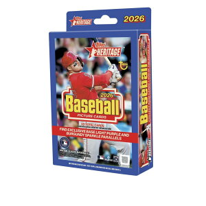 MLB 2026 Topps Heritage �x�[�X�{�[�� �n���K�[�{�b�N�X ���J��
