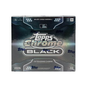 MLB 2026 Topps Chrome Black �x�[�X�{�[�� �z�r�[�{�b�N�X ���J�� ����@��