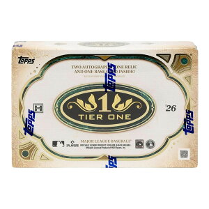 MLB 2026 Topps Tier One Baseball �z�r�[�{�b�N�X ���J��
