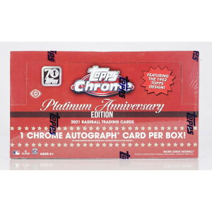 MLB 2021 Topps Chrome Platinum Anniversary �x�[�X�{�[�� �z�r�[�{�b�N�X ���J��