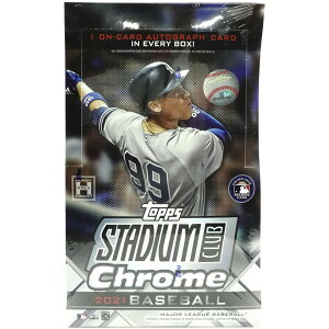 MLB 2021 Topps Stadium Club Chrome �x�[�X�{�[�� �z�r�[�{�b�N�X ���J��