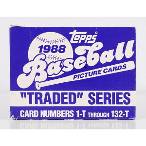 MLB 1988 Topps Traded & Rookies �{�b�N�X�Z�b�g ���J�� ���x���g�E�A���}�[ �e�B�m�E�}���e�B�l�X ���r���E�x���`���� �f�r�b�h�E�E�F���Y