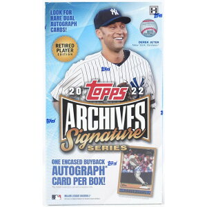 MLB 2022 Topps Archives Signature Series Retired Player Edition �z�r�[�{�b�N�X ���J��