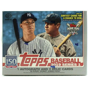 MLB 2019 Topps Series 1 Baseball �z�r�[�W�����{�{�b�N�X ���J��