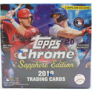 MLB 2019 Topps Chrome Sapphire Edition �z�r�[�{�b�N�X �e�r�Y�� ���J��