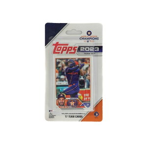 MLB 2023 Topps Baseball Houston Astros Team Set �{�b�N�X�Z�b�g ���J��