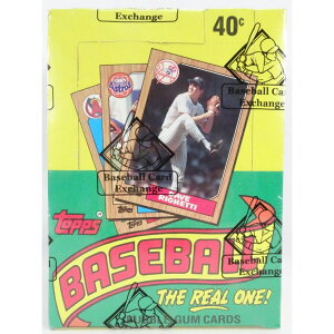 MLB 1987 Topps �x�[�X�{�[�� ���b�N�X�{�b�N�X ���J�� BBCE�Ӓ�� FASC