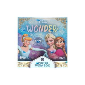 �f�B�Y�j�[�p��� 2025 Topps Disney Wonder Winter Mega Box ���K�{�b�N�X �g���[�f�B���O�J�[�h
