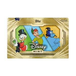 �f�B�Y�j�[�p��� 2025 Topps Disney Mint Hobby Box NYCC���� �z�r�[�{�b�N�X �W�[�j�[����J�[�h����