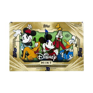 �f�B�Y�j�[�p��� 2025 Topps Disney Mint Hobby Box �z�r�[�{�b�N�X �����g���[�f�B���O�J�[�h