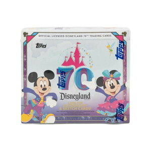 �f�B�Y�j�[�p��� 2025 Topps Disneyland 70th Anniversary Hobby Box �z�r�[�{�b�N�X 70���N�L�O