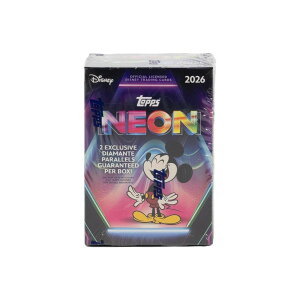 �f�B�Y�j�[�p��� 2026 Topps Disney Neon Blaster Box �u���X�^�[�{�b�N�X 2���̌���Diamante�p����������