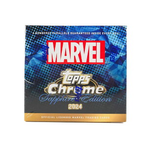 �}�[�x���p��� 2024 Topps Marvel Chrome Sapphire Hobby Box 4���̃V���A������p���������� �E�����@����50���N�L�O