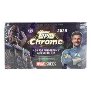 �}�[�x���p��� 2025 Topps Marvel Studios Chrome Hobby Box MCU ���o�� 10�p�b�N����