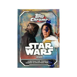 �X�^�[�E�H�[�Y�p��� 2025 Topps Star Wars Chrome �u���X�^�[�{�b�N�X ���C�E�F�[�u�E���t���N�^�[4������